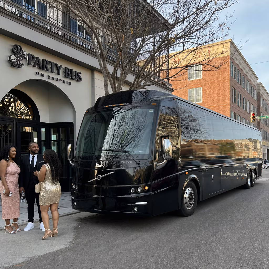 Party Bus on Dauphin Street (LoDa)