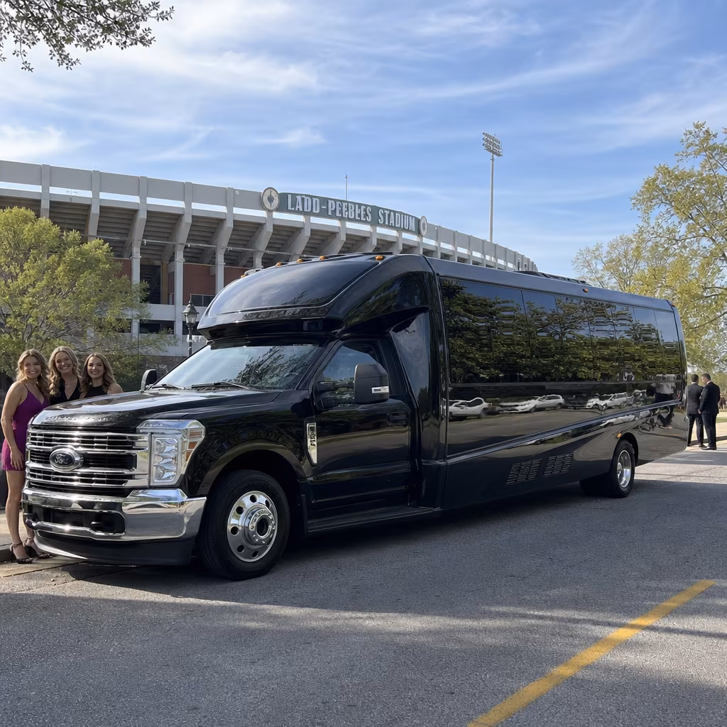 Rent a Bus to Ladd-Peebles Stadium
