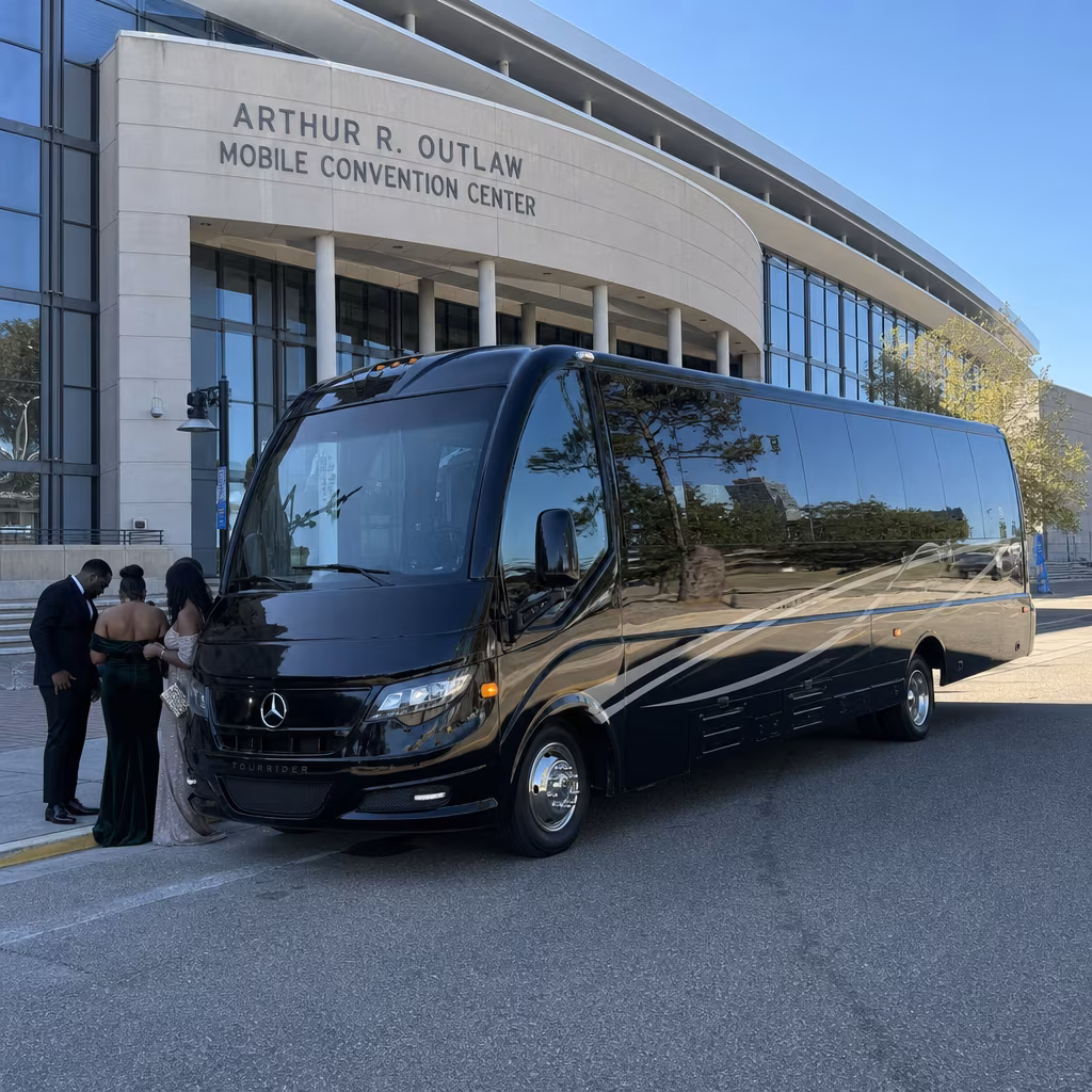 Rent a Bus to the Arthur R. Outlaw Mobile Convention Center