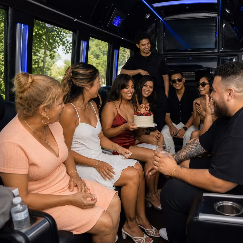 Mobile Birthday Transportation fleet vehicle