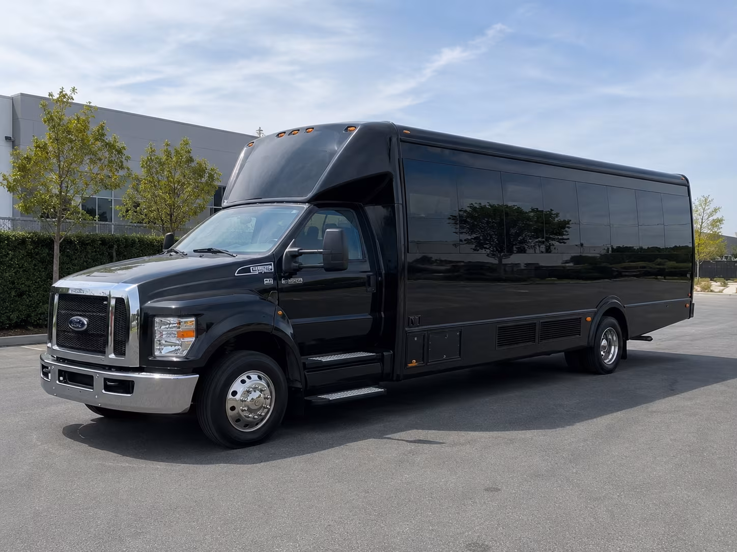 Mobile Bachelor & Bachelorette Transportation party bus exterior