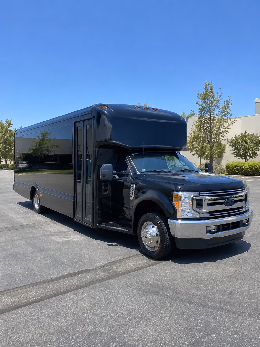 Mobile Birthday, Sweet 16, & Quinceañera Transportation party bus exterior