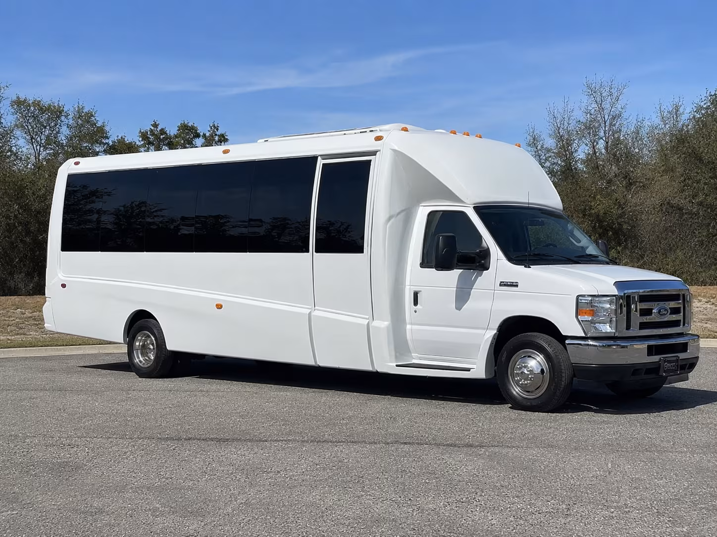 Mobile Birthday, Sweet 16, & Quinceañera Transportation party bus exterior