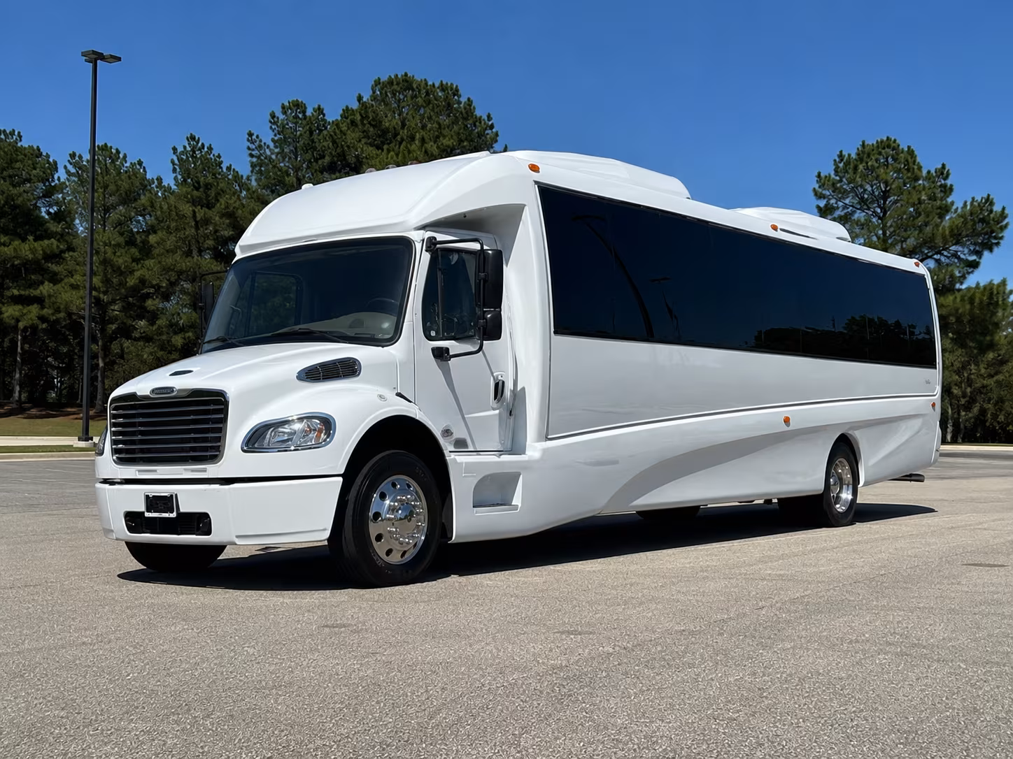 Mobile Private Event Transportation party bus interior