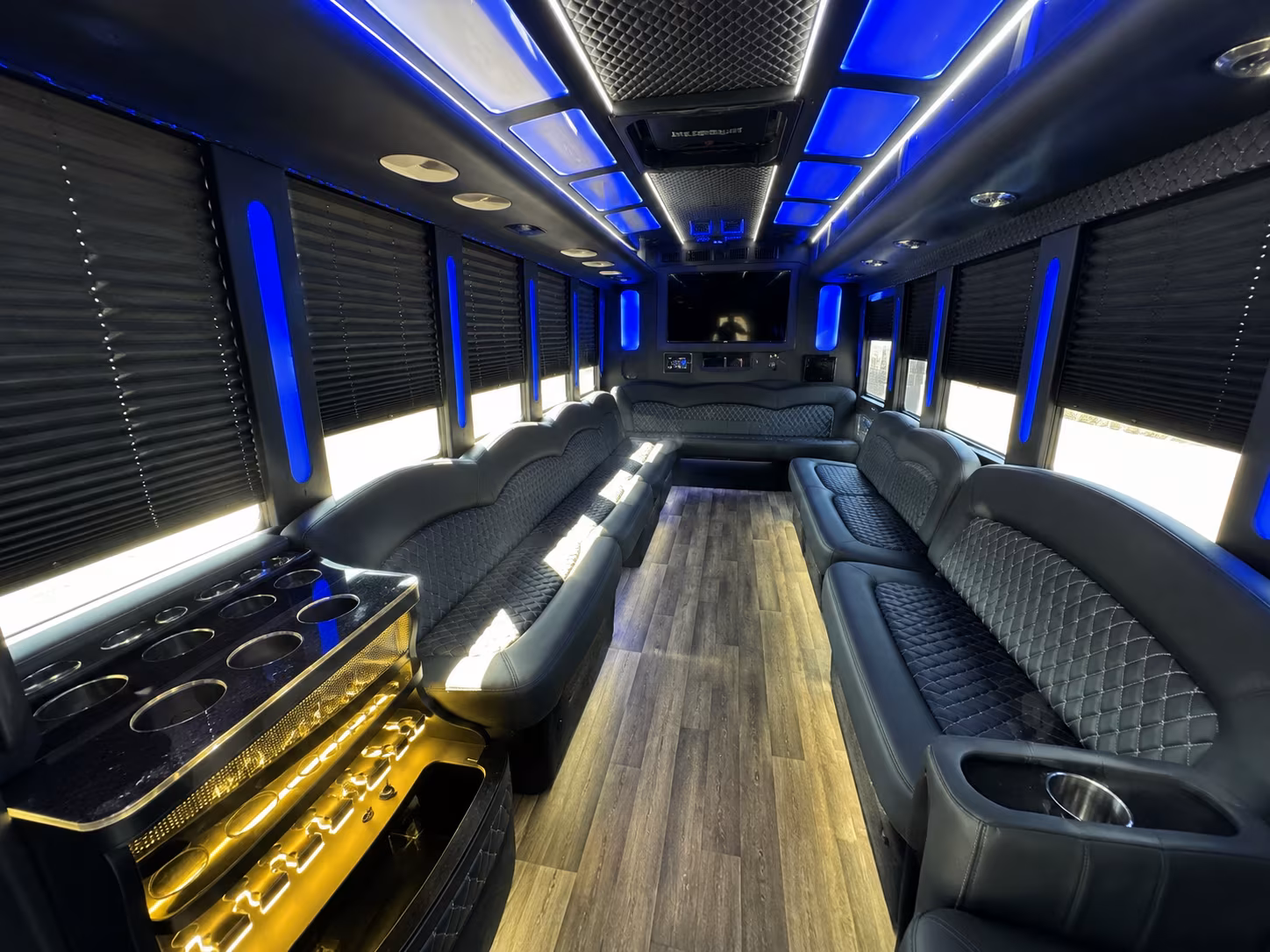 Mobile Prom & Homecoming Transportation onboard seating