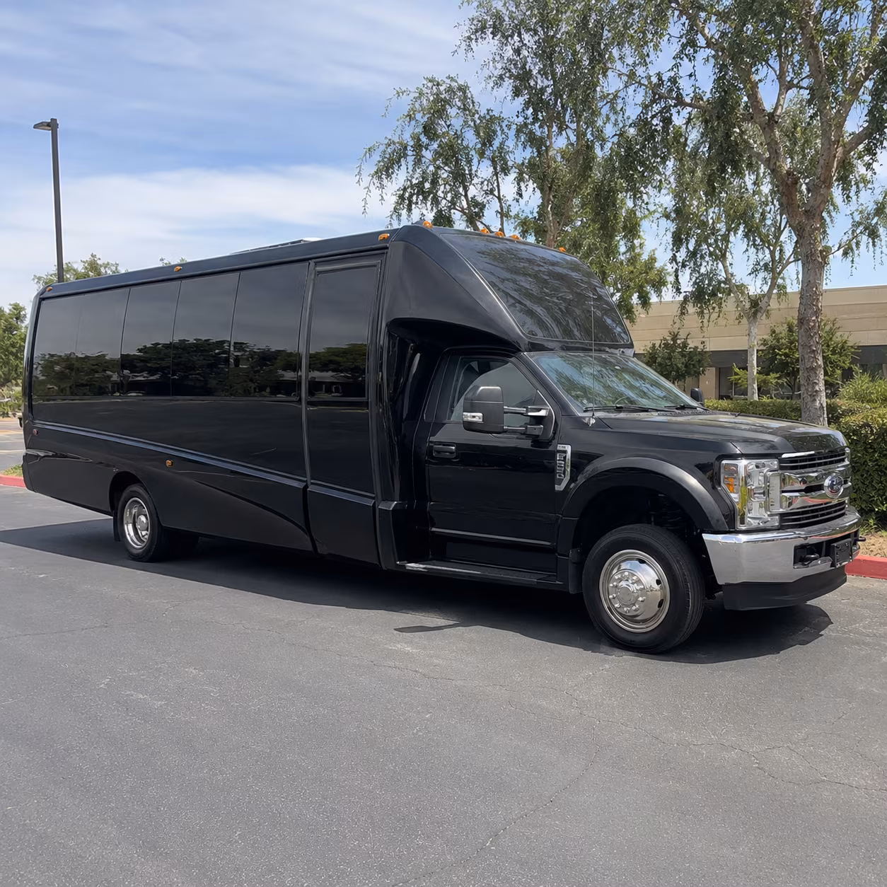 Mobile Prom & Homecoming Transportation party bus exterior