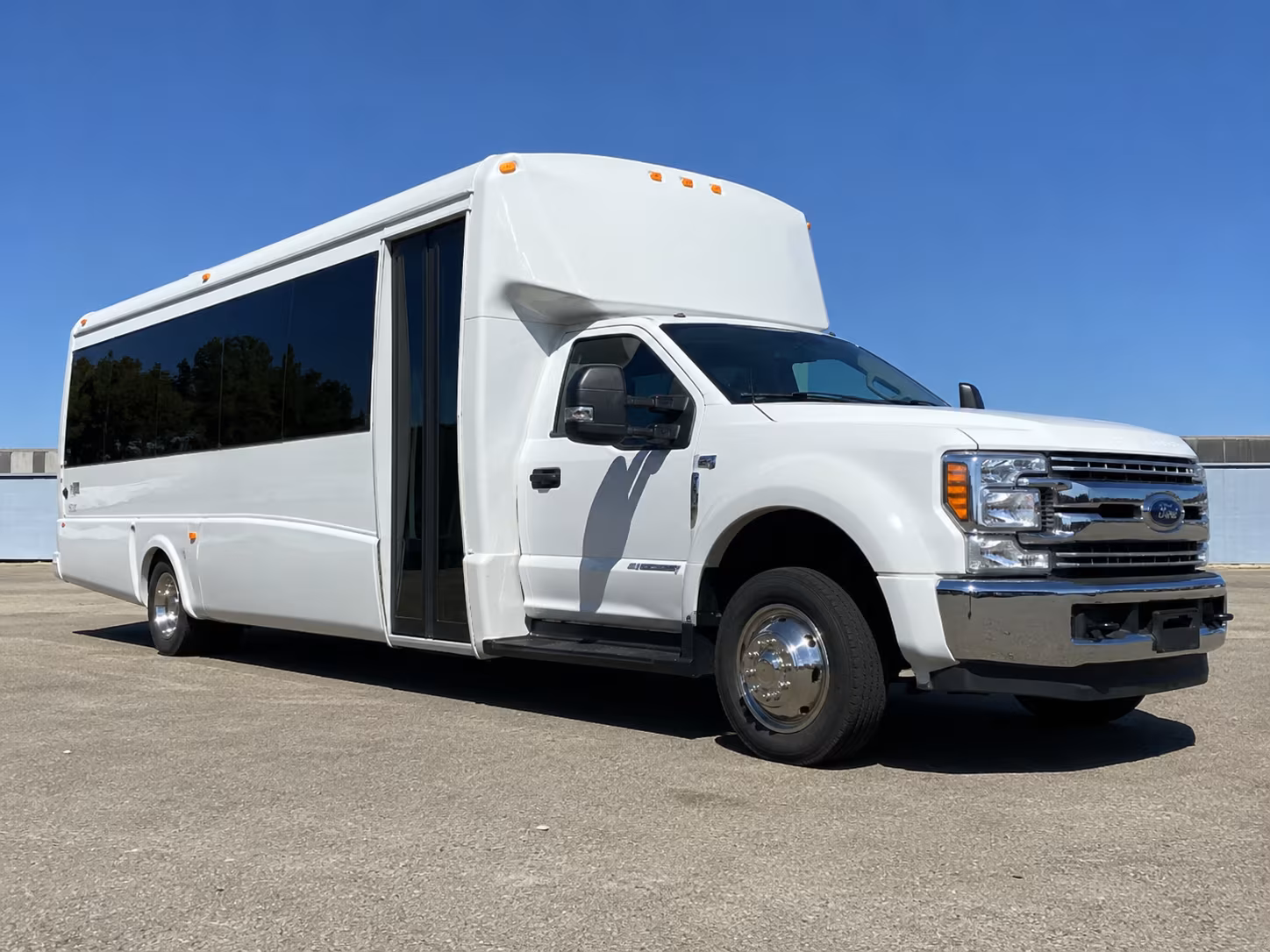 Mobile School Event Transportation party bus exterior