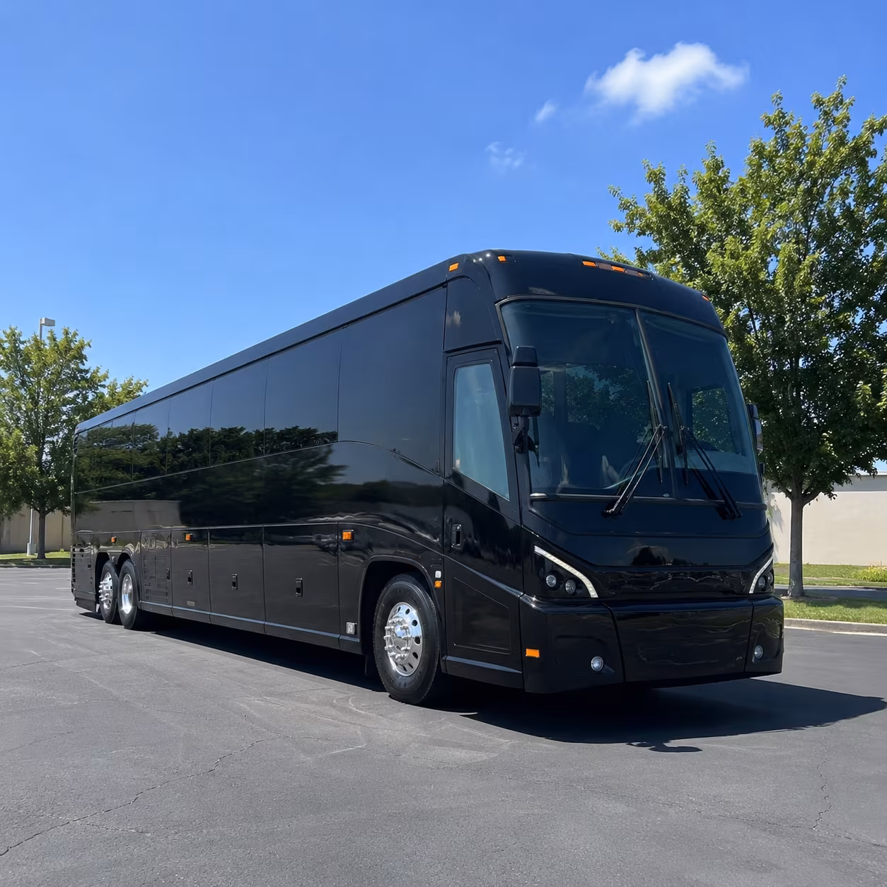 Mobile School Event Transportation party bus exterior