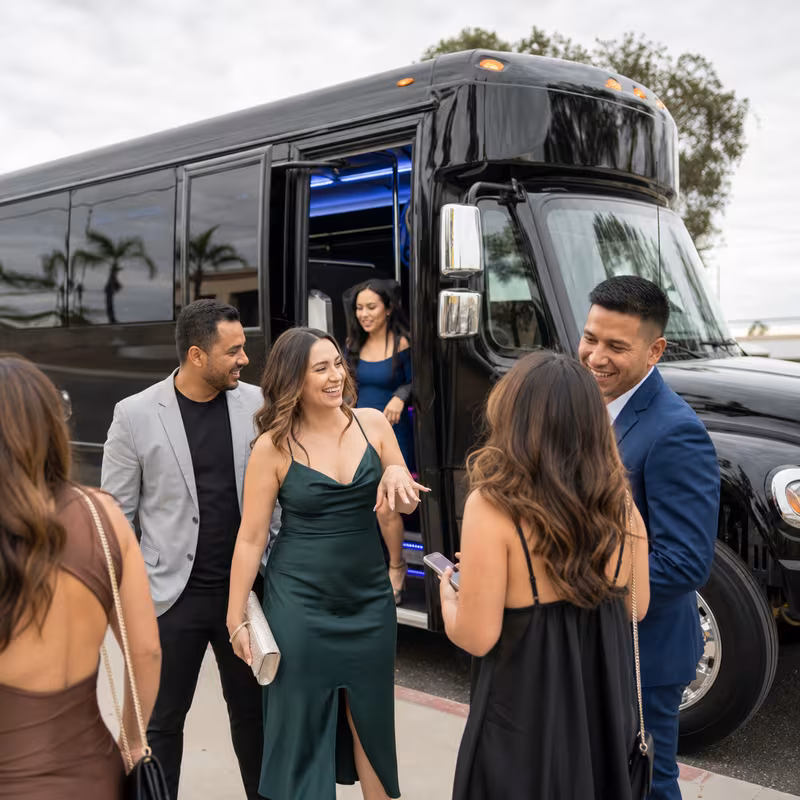 Mobile Private Event Transportation fleet vehicle