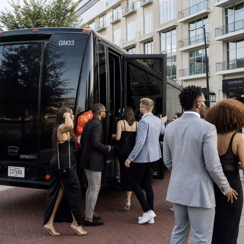 Private event transportation