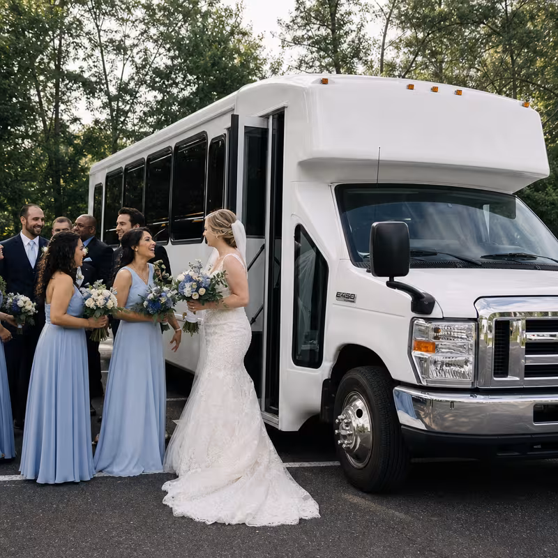 Mobile Wedding Transportation fleet vehicle